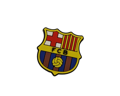 a picture of a soccer badge on a white background