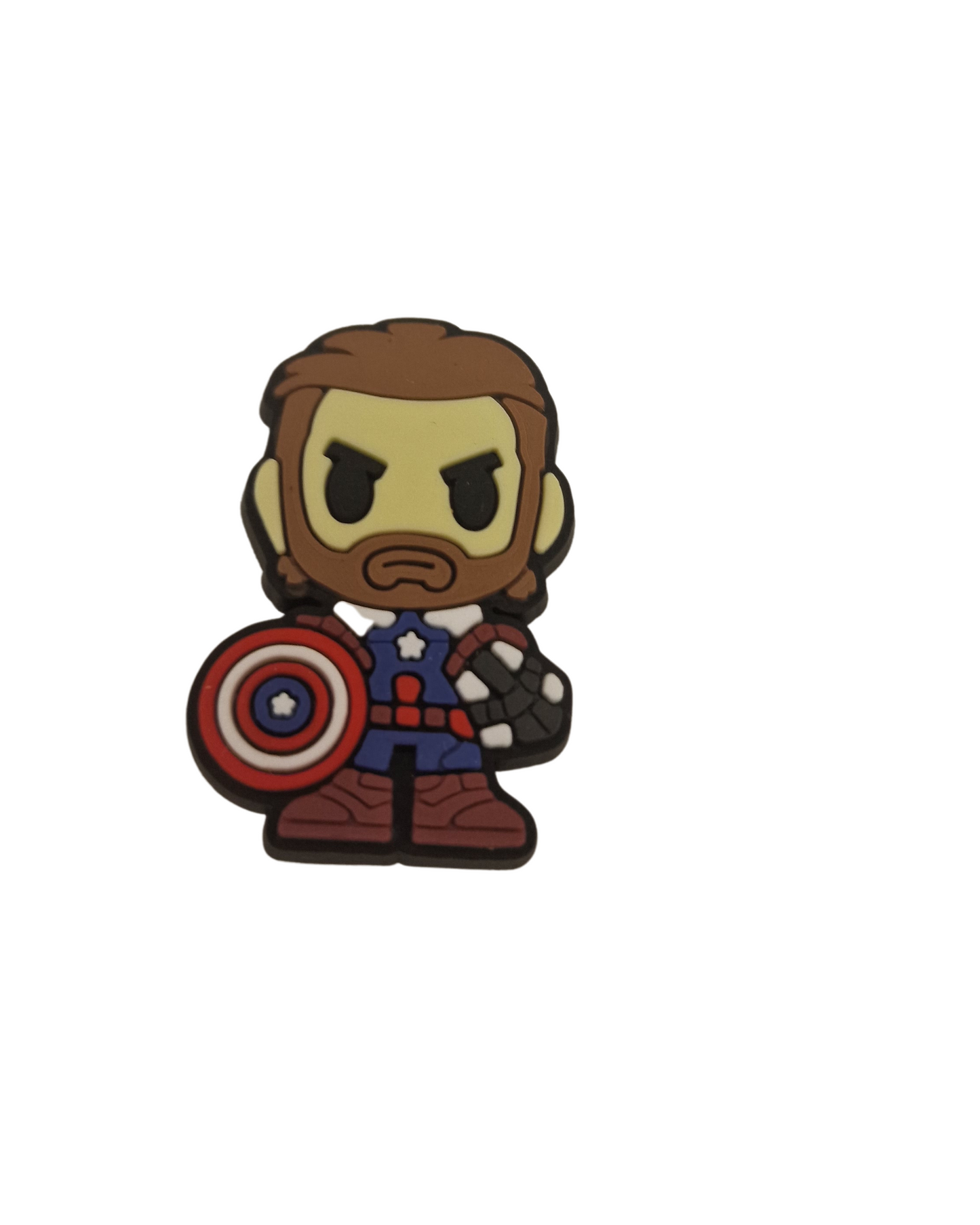 OPTIMIZE_BACKUP_PRODUCT_croc charms Captain America charm - Premium  from caluchi charms - Just £2.20! Shop now at Caluchi Charms 